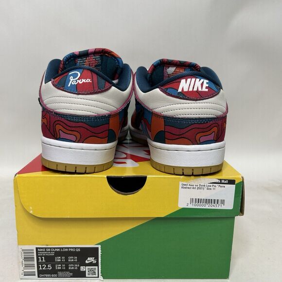 Nike Shoes Dunk Low Pro SB x Parra “Abstract Art” 2024 - Picture 5 of 14